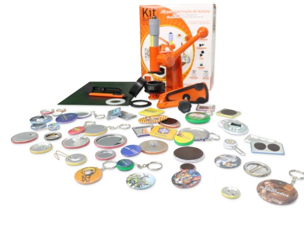 Máquina de fazer bottons e chaveiros: versatilidade para seu negócio