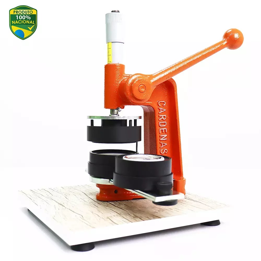 Quais vantagens em usar a máquina de bottons semiautomática?